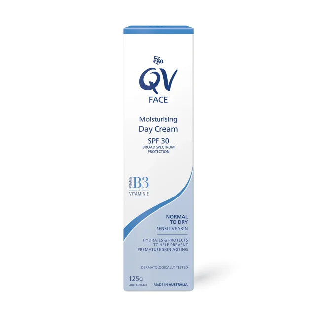کرم مرطوب کننده حاوی ضد آفتاب QV 125 گرم
