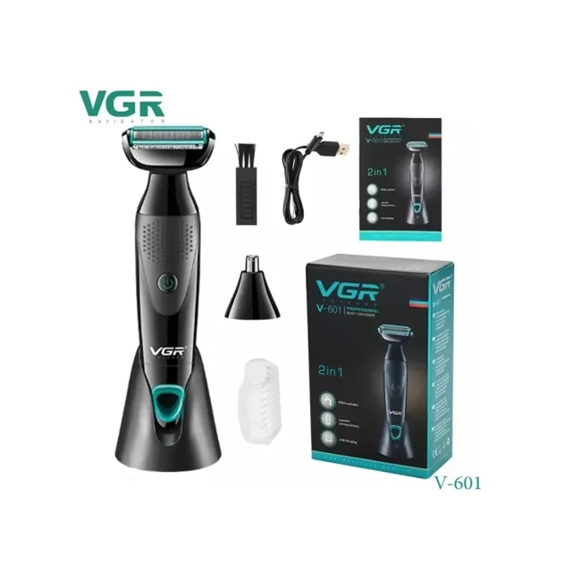 ماشین اصلاح موی صورت و بدن وی جی ار مدل V-601
